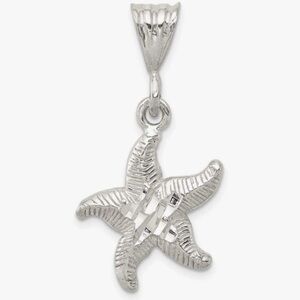 STARFISH PENDANT S. Silver (.925) Billy the Tree Jewelry Brand (Pendant Only)